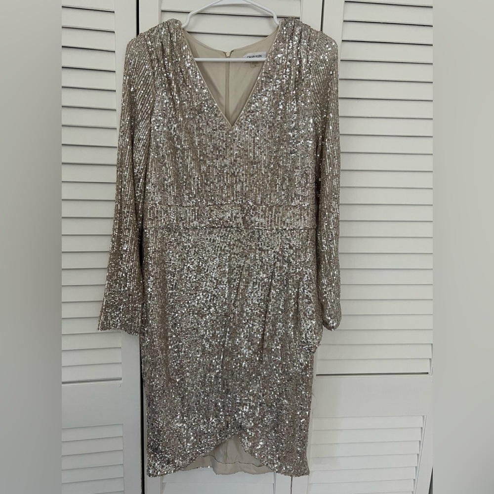 Beautiful Sequined Calvin Klein Dress